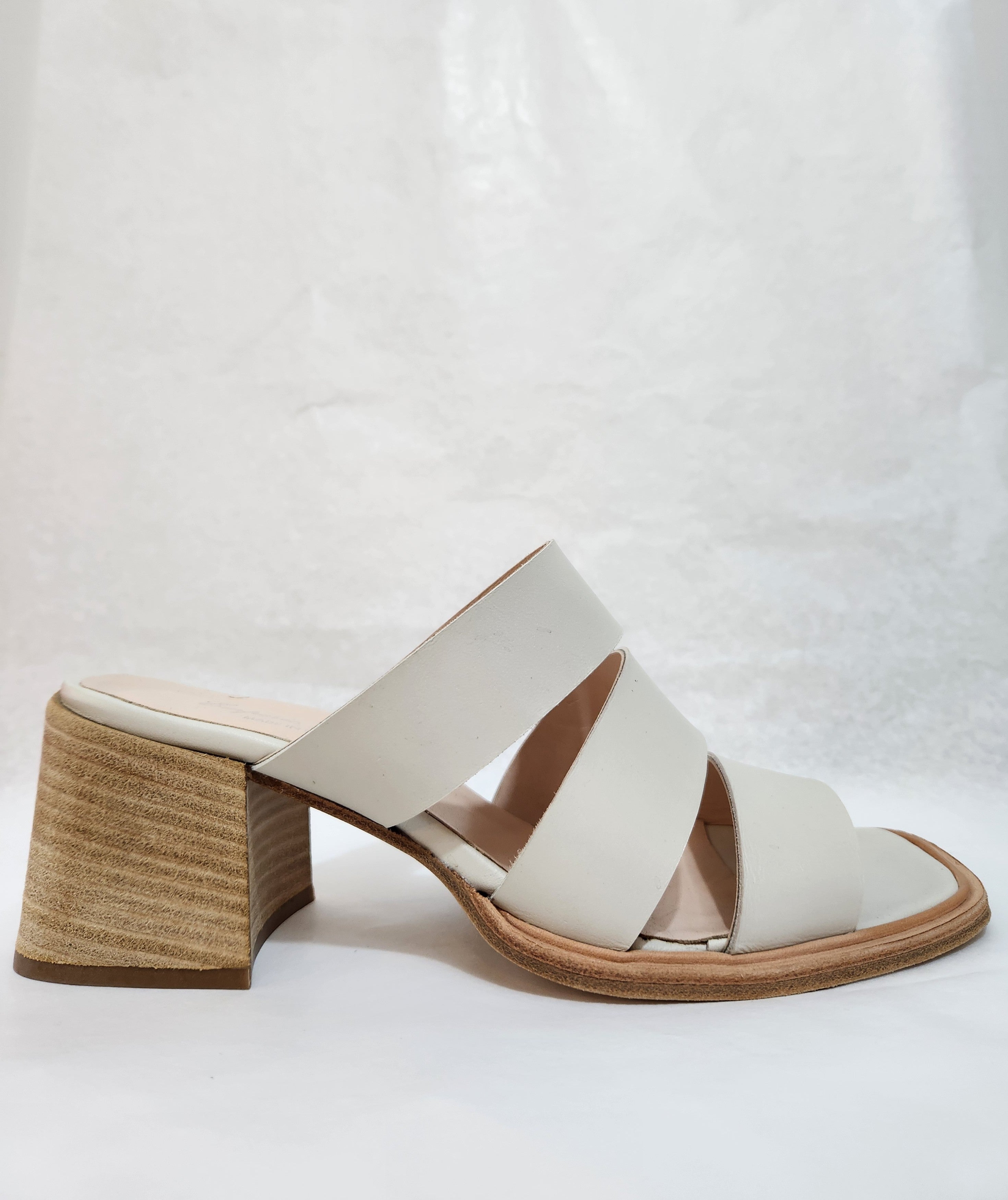 Cinzia Leather Sandal Nude