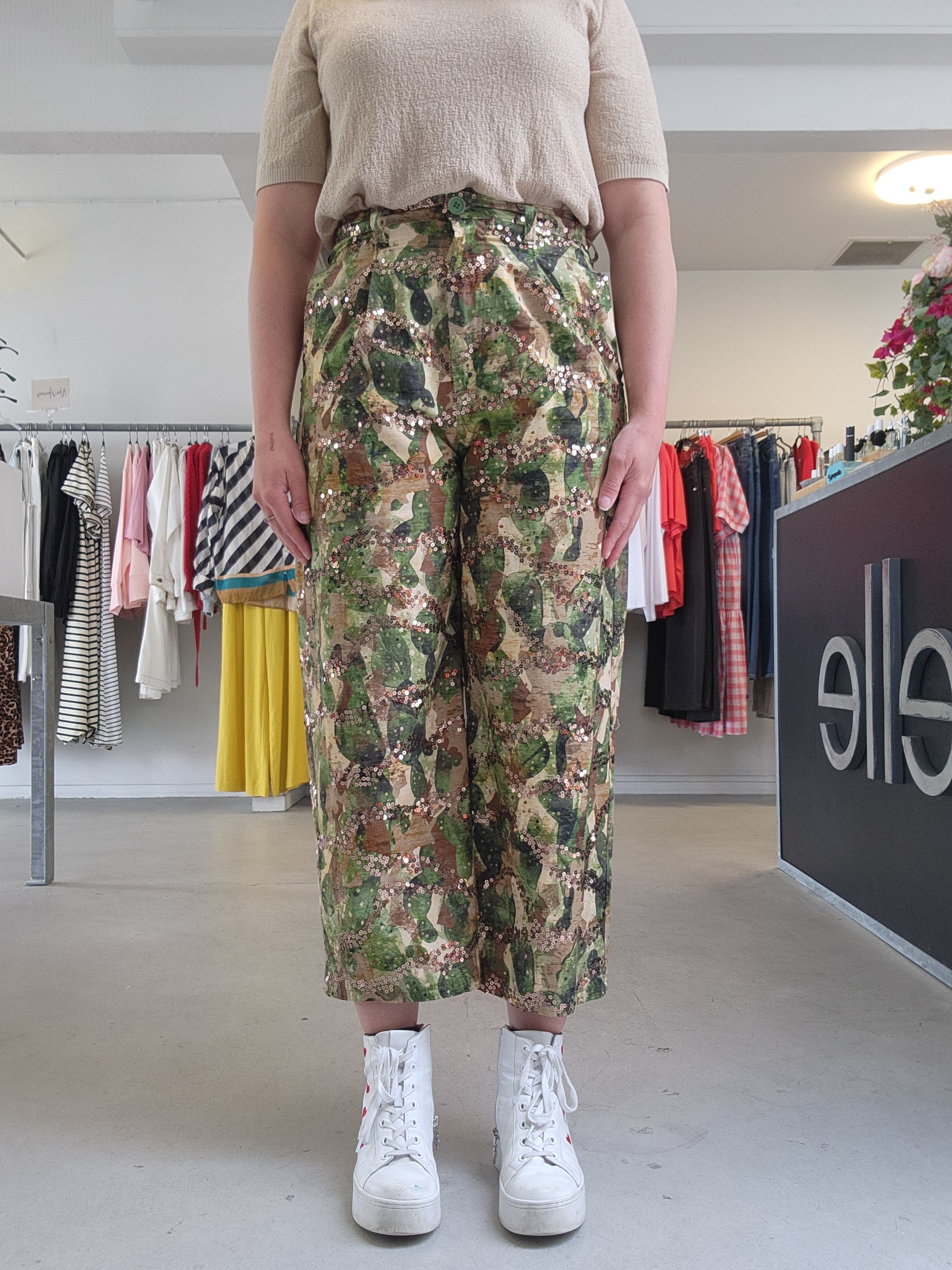 DIXIE Sequin Jungle Pant