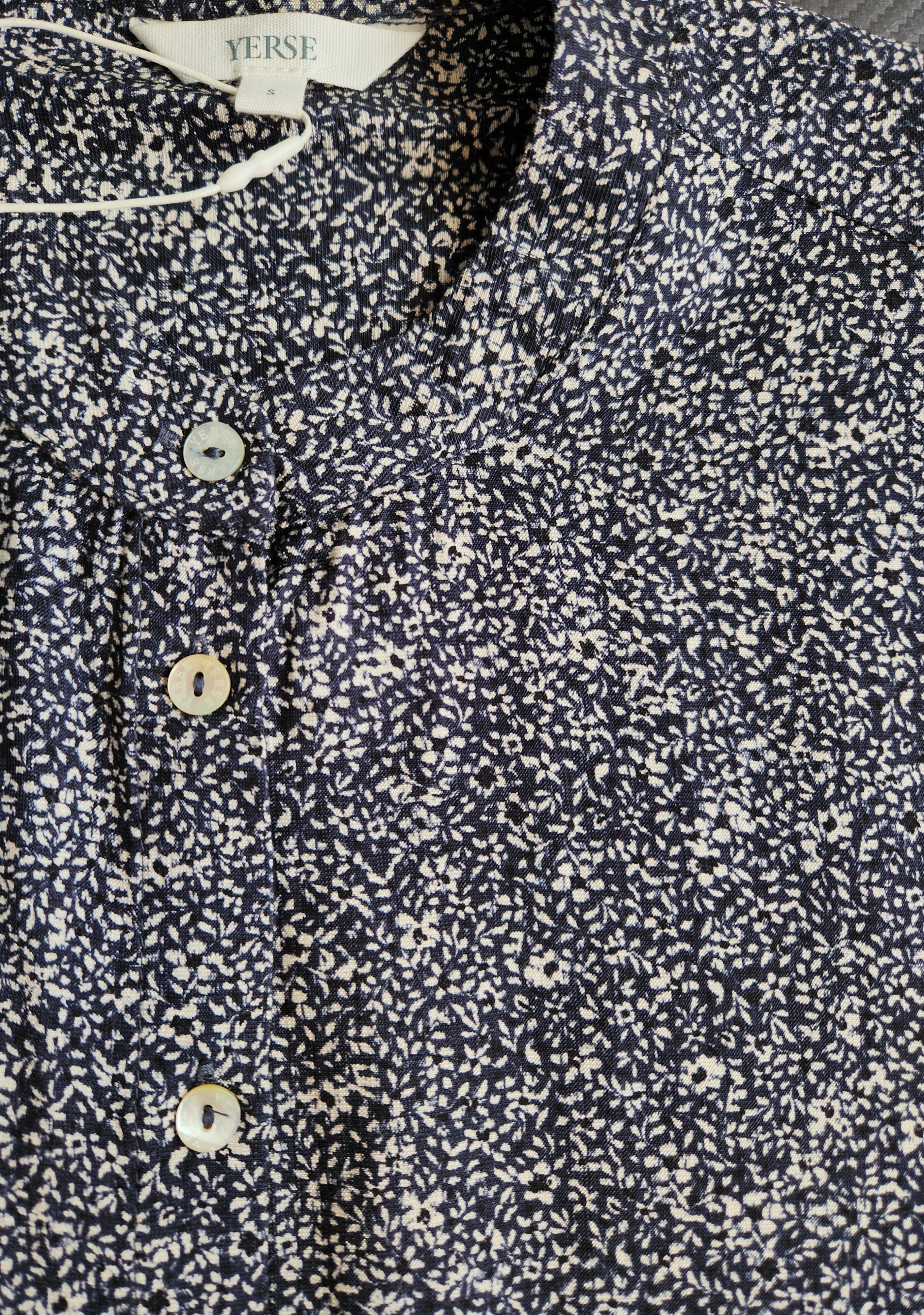 Printed Navy Shirt