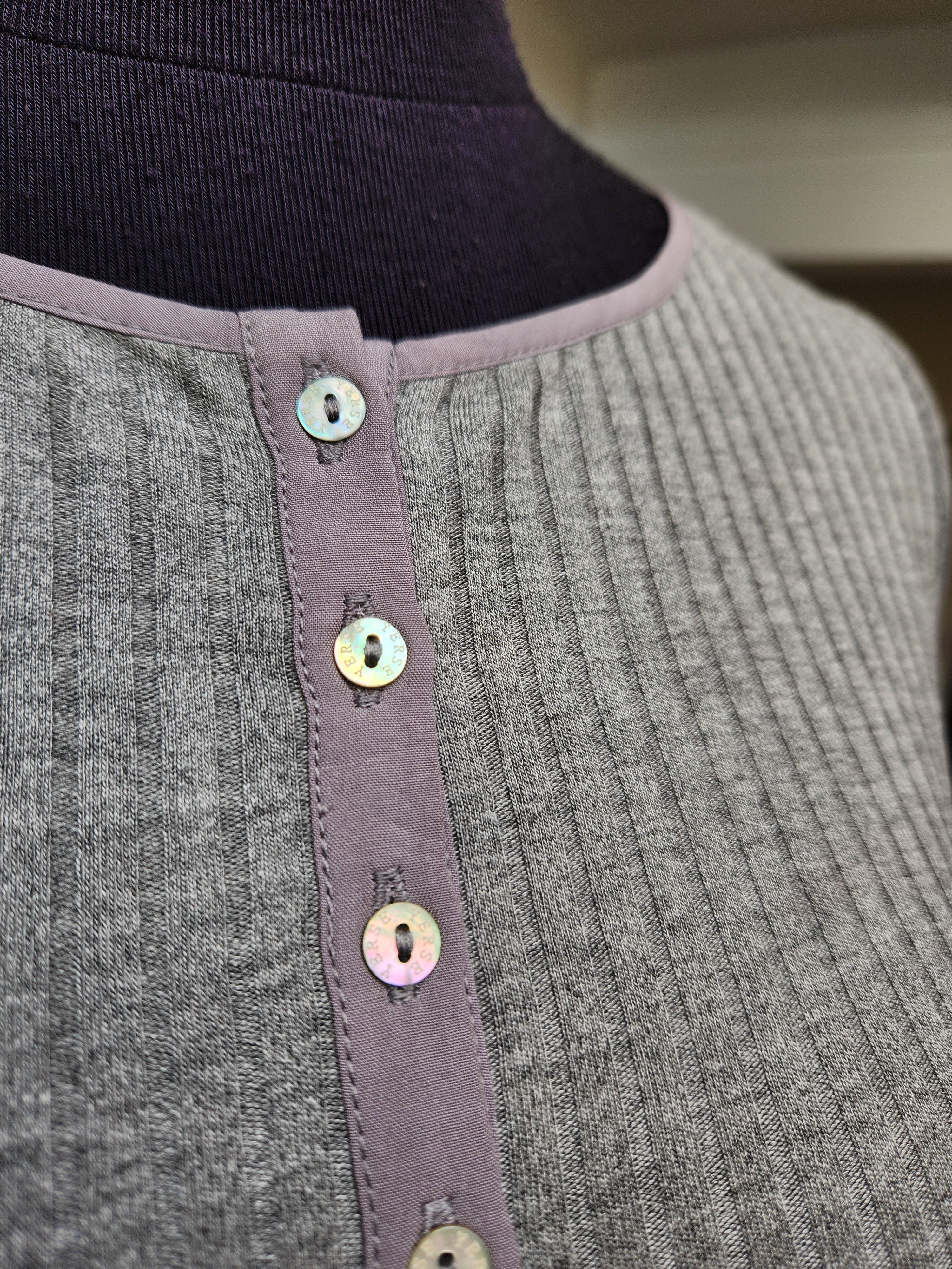 Ribbed Long Sleeve T-Shirt