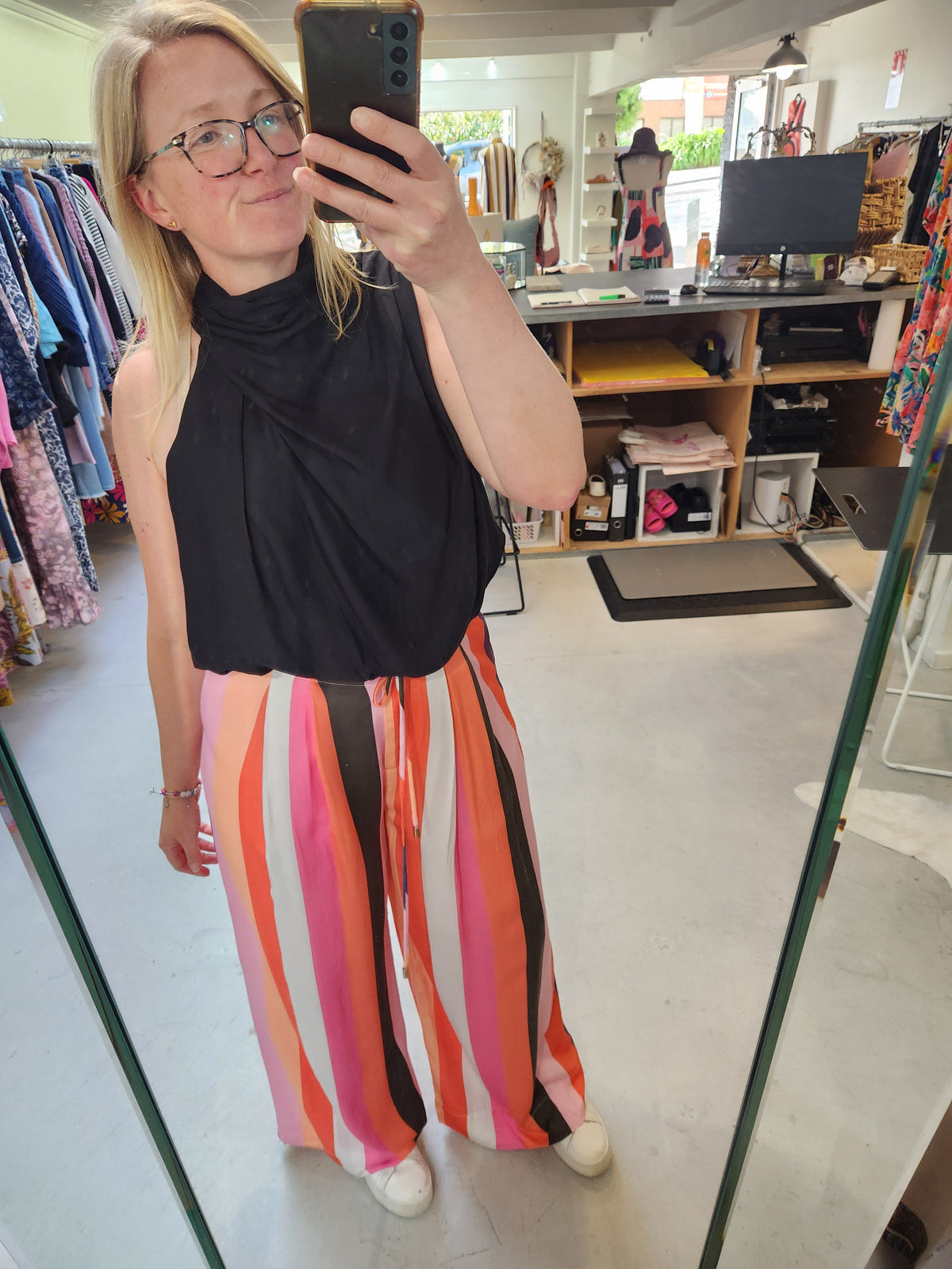 Albers Pants Bright Stripe