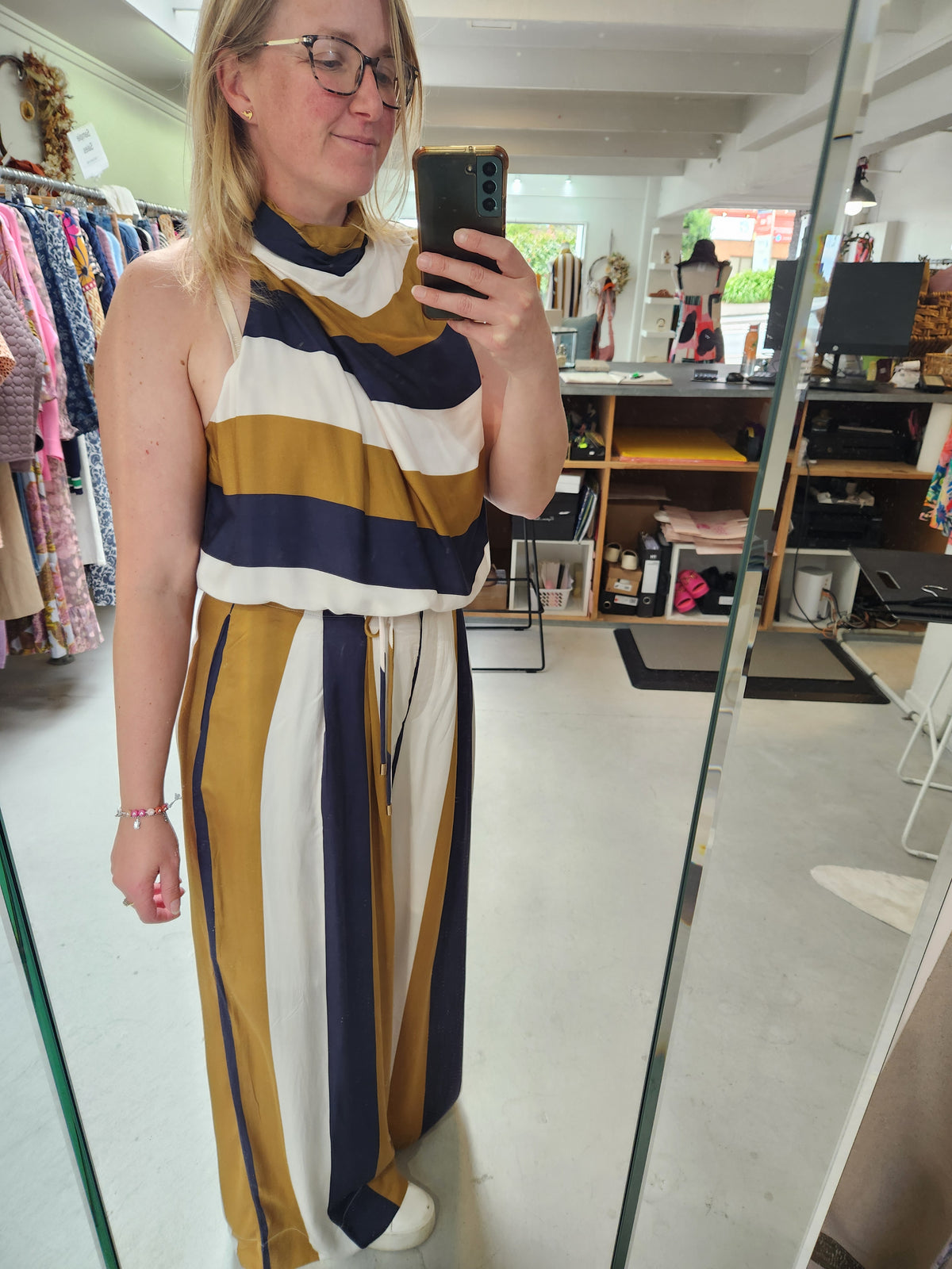 Albers Pants River Stripe