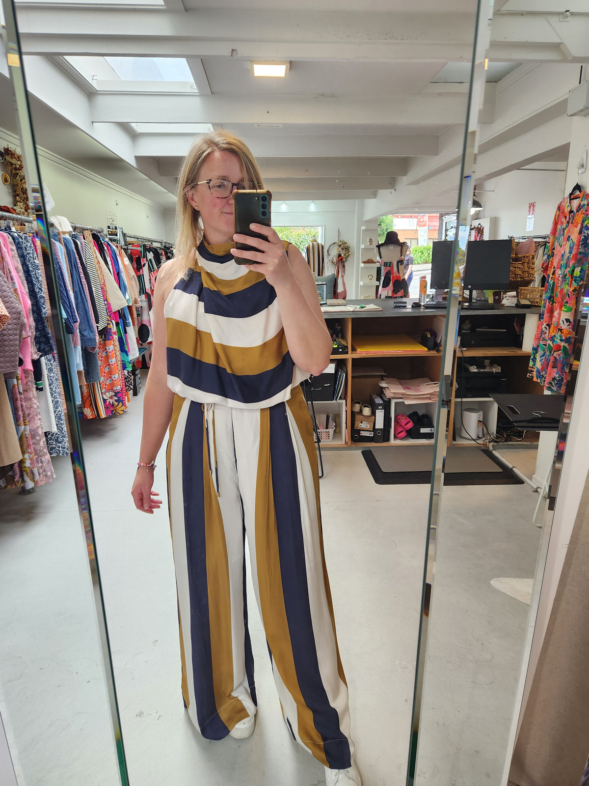 Albers Pants River Stripe