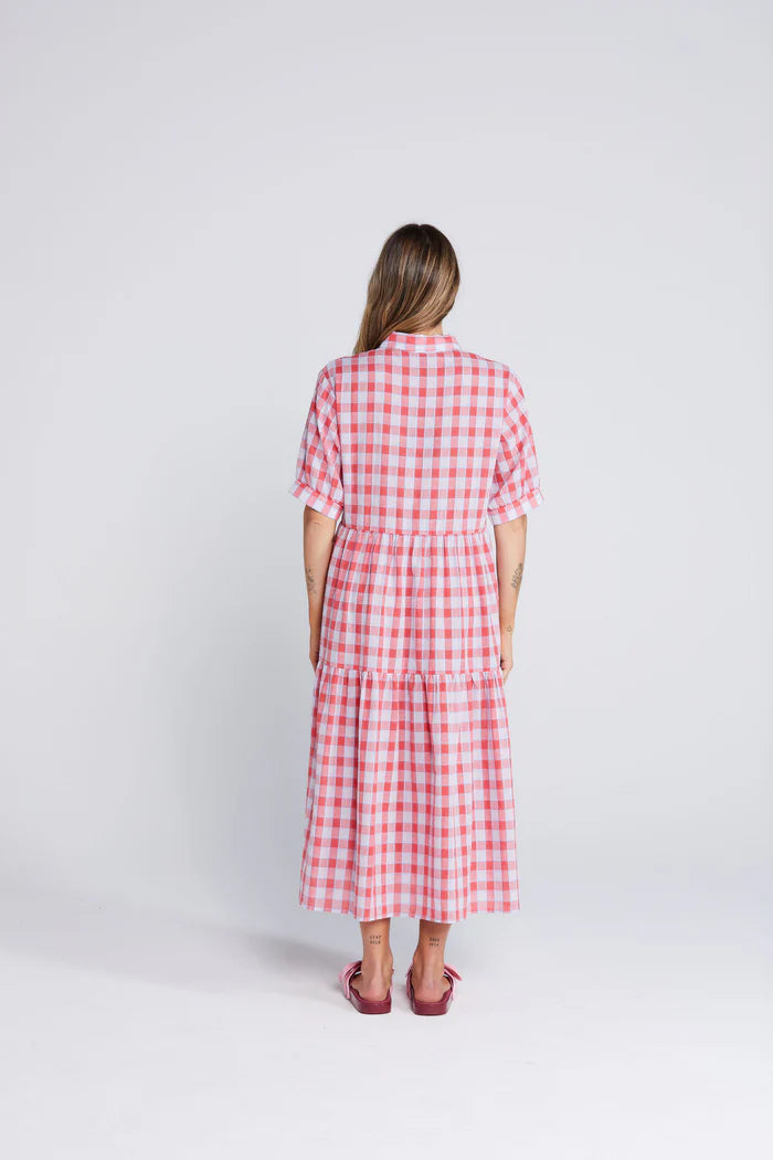 Luna Dress Check Mate