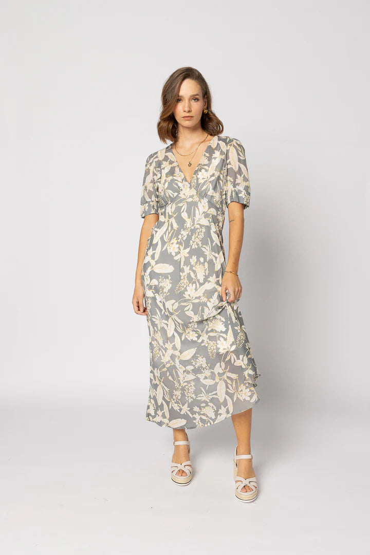 Drama the Label Reflect Dress Dusk Floral