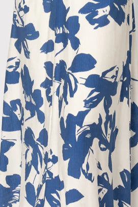 Halo Dress Blue Flower