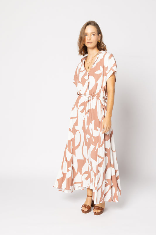 Sydney Dress Amber Geo