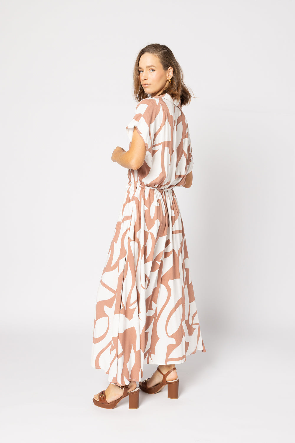 Sydney Dress Amber Geo