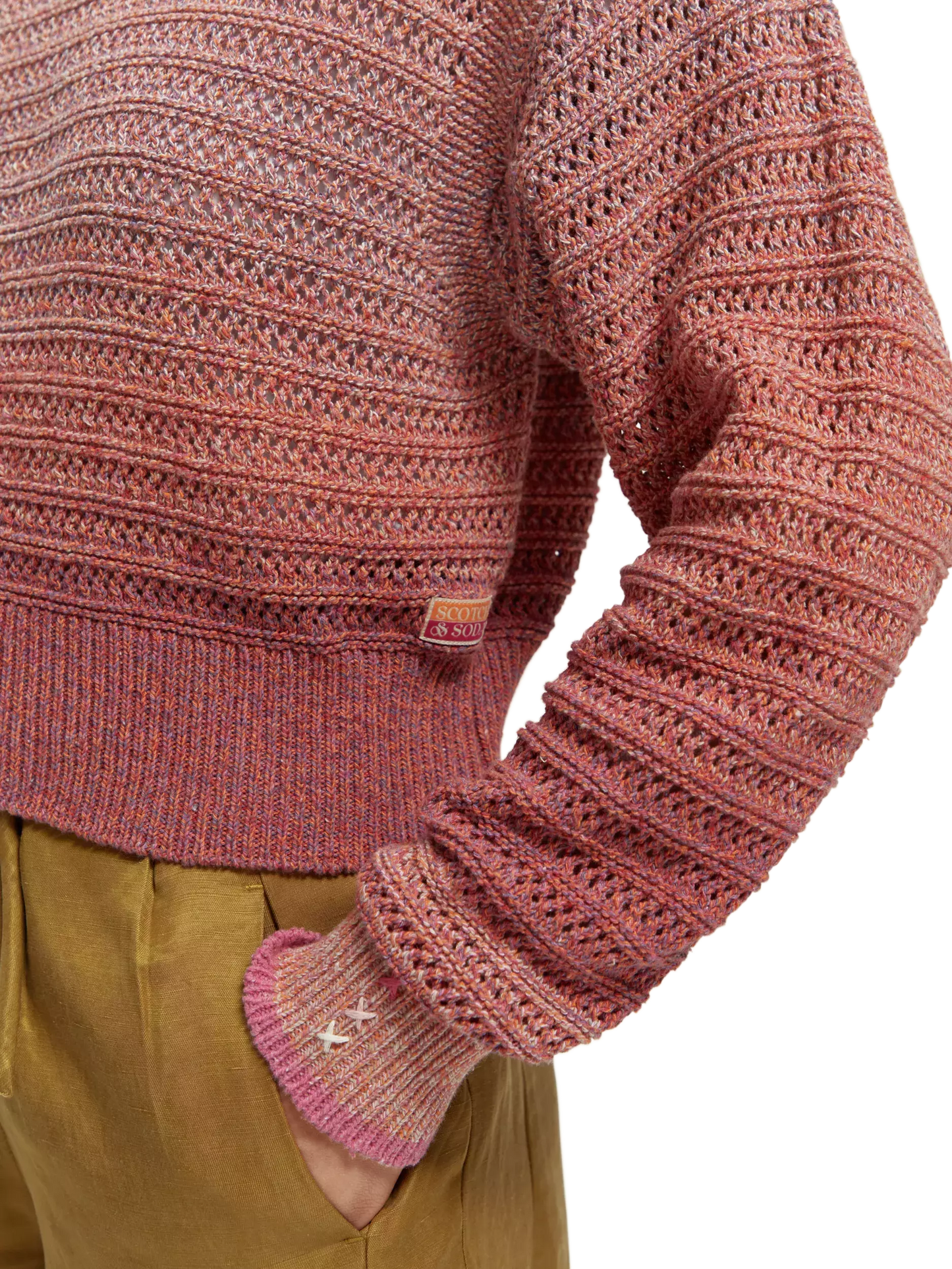 Scotch & Soda Knit Jumper Rose