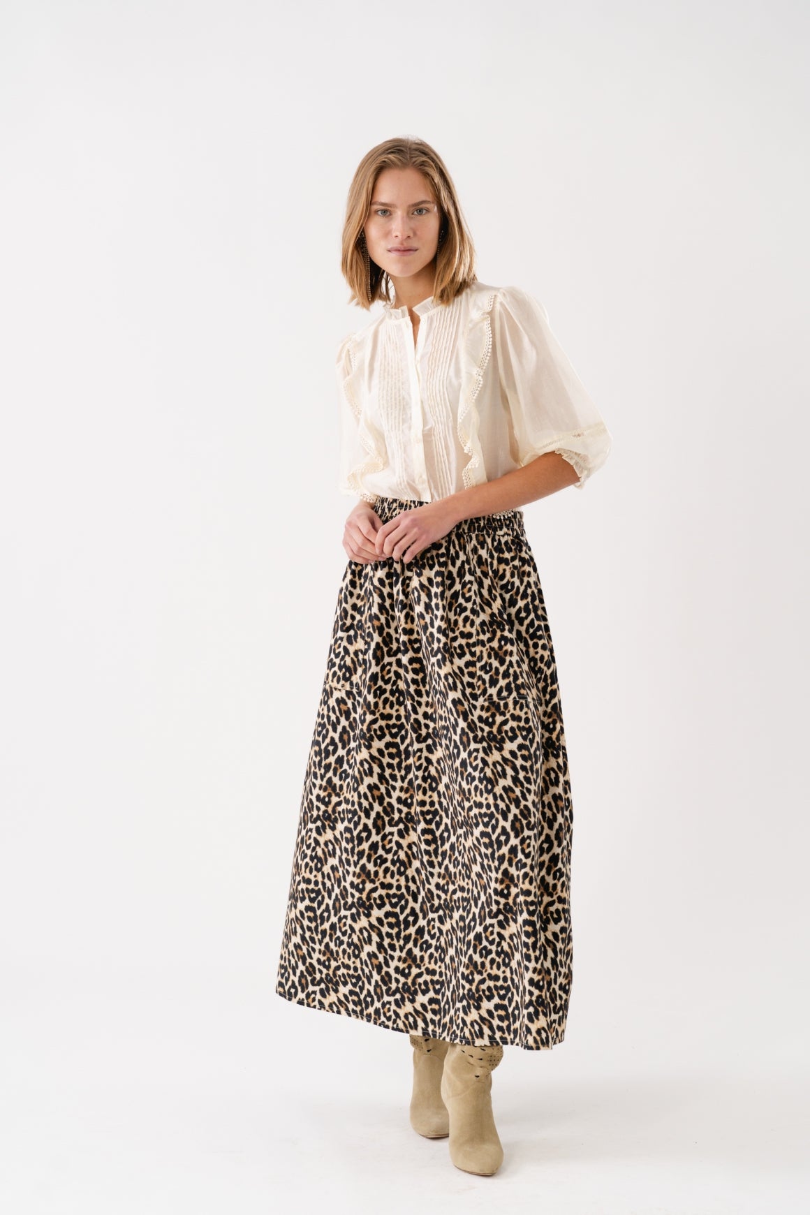 Lolly's Laundry Akane Skirt Leopard