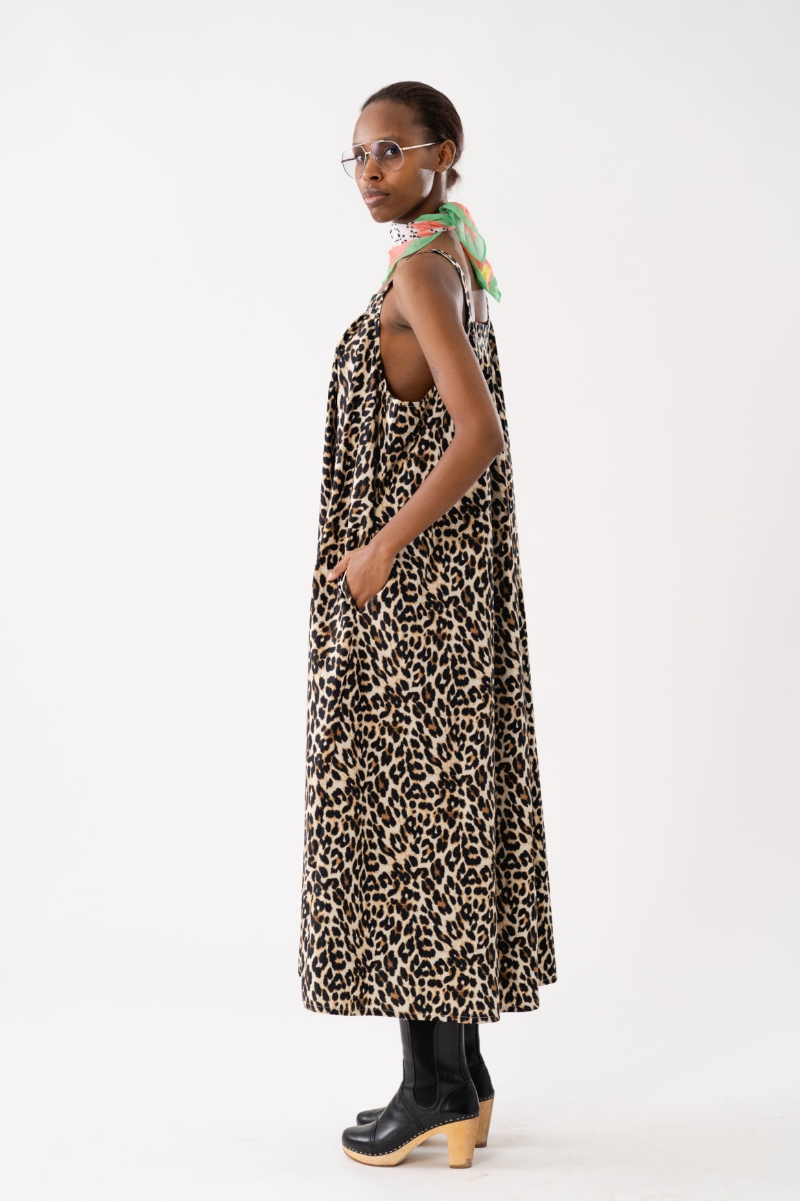 Lolly's Laundry Lungo Midi Dress Leopard