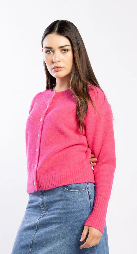 Ashbury Cardi - Hot Pink