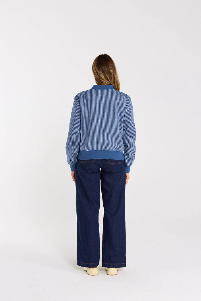Split Jumper Twilight Blue