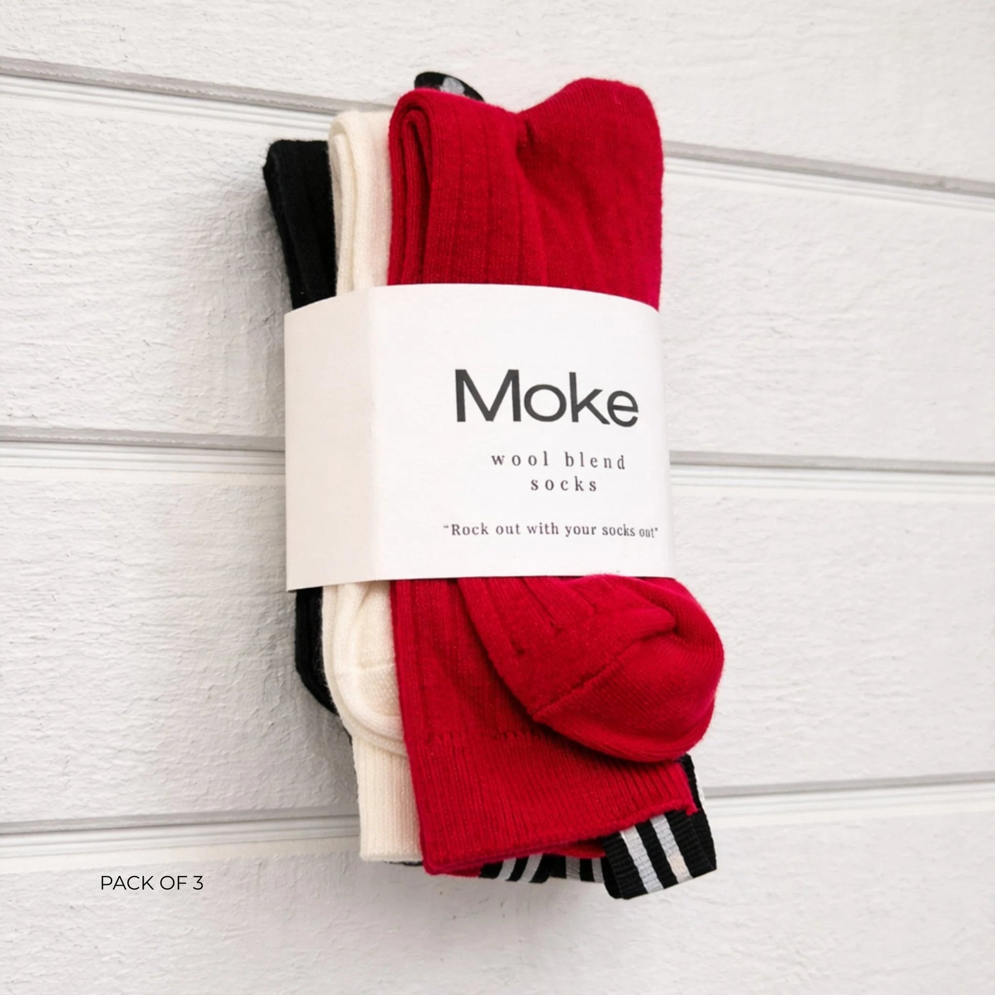 Moke Lily Wool Blend Socks