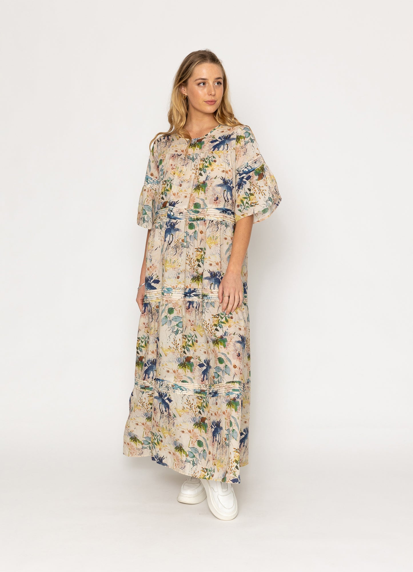 Oaks Dress waterpattern