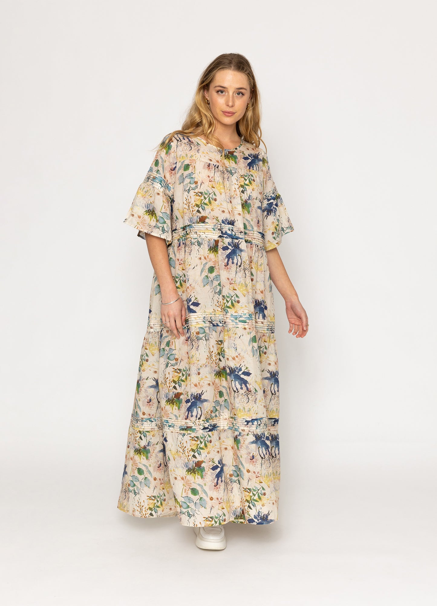 Oaks Dress waterpattern