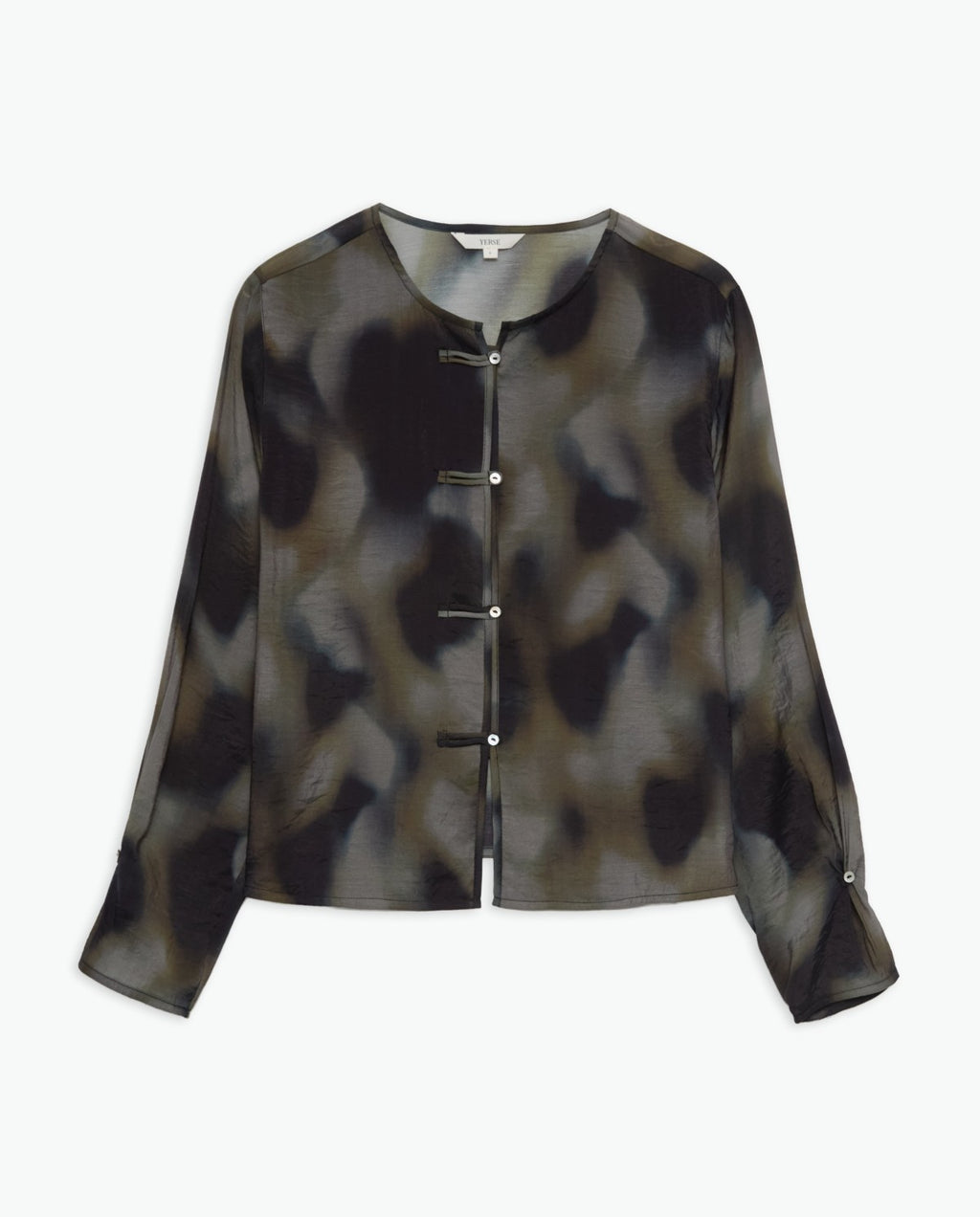 YERSE Multi-Colour Thin Print Blouse