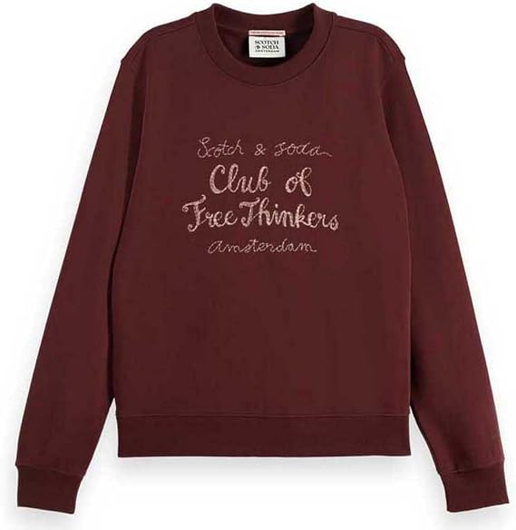 Women's Chest Artwork Fitted Sweatshirt