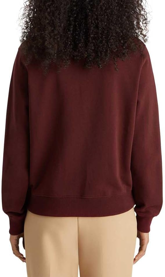 Women's Chest Artwork Fitted Sweatshirt