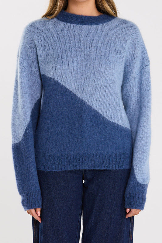 Split Jumper Twilight Blue