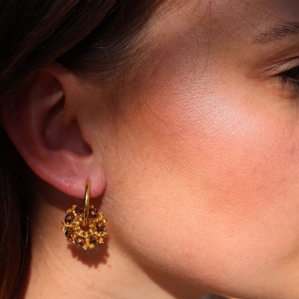 Steel Me Peacock and Bronte Earrings