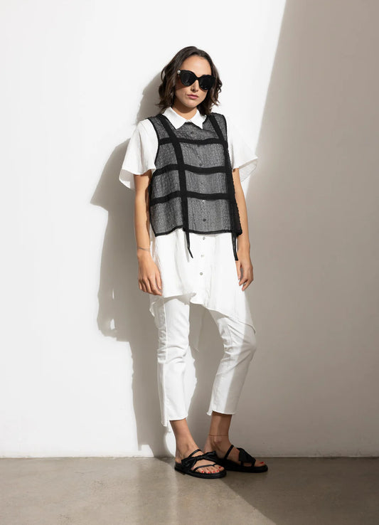 Tavian Vest Black