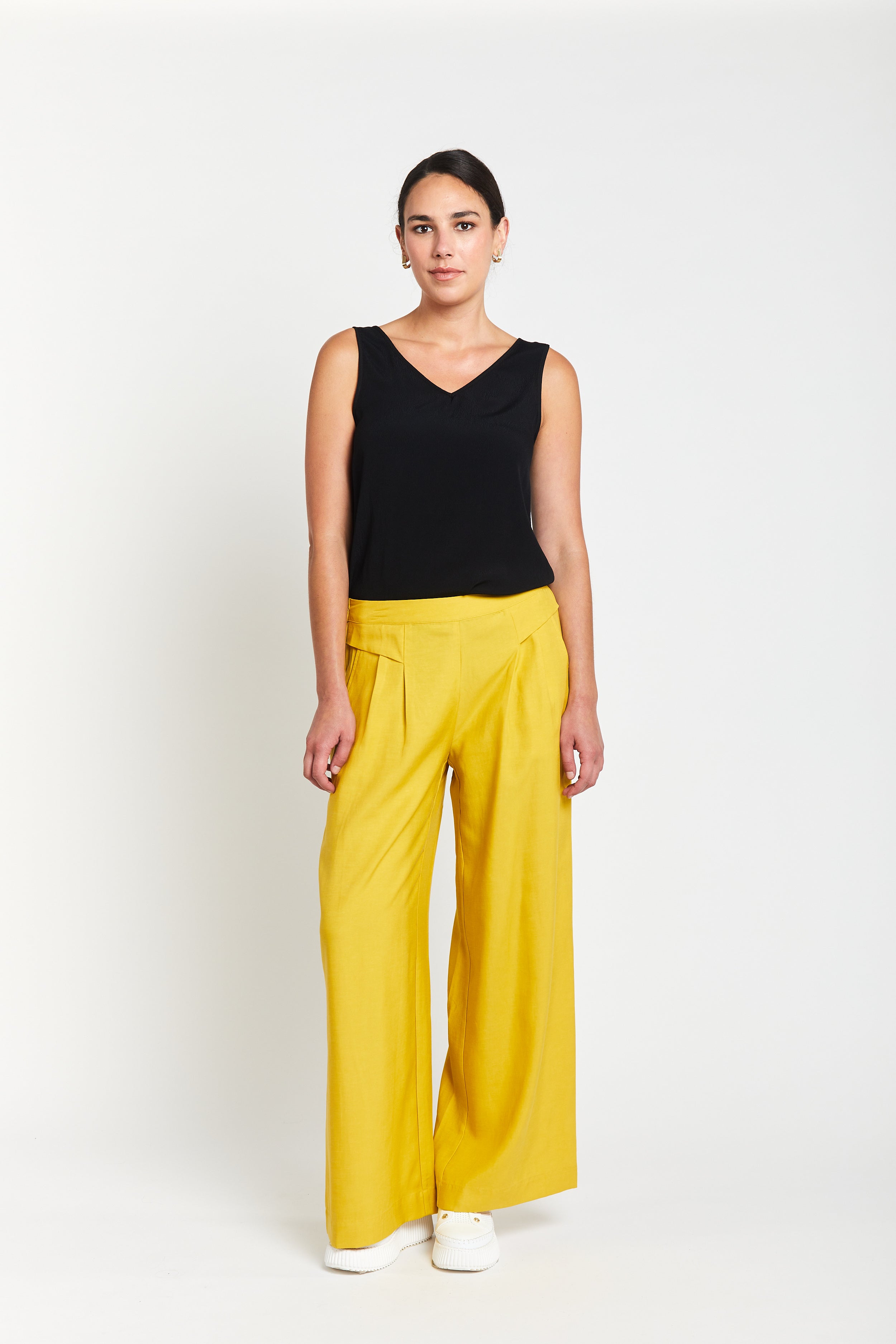 Soprano Pleat Palazzo