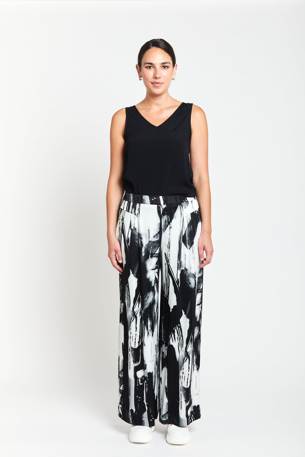 Cityscape Pleat Palazzo