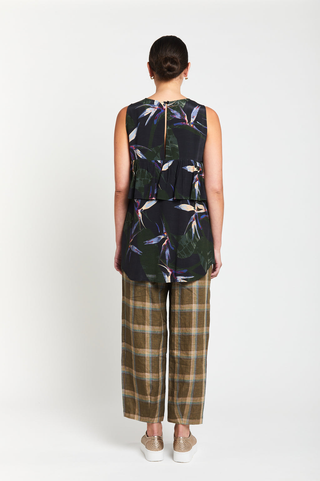 Dublin Devon Pant Olive check