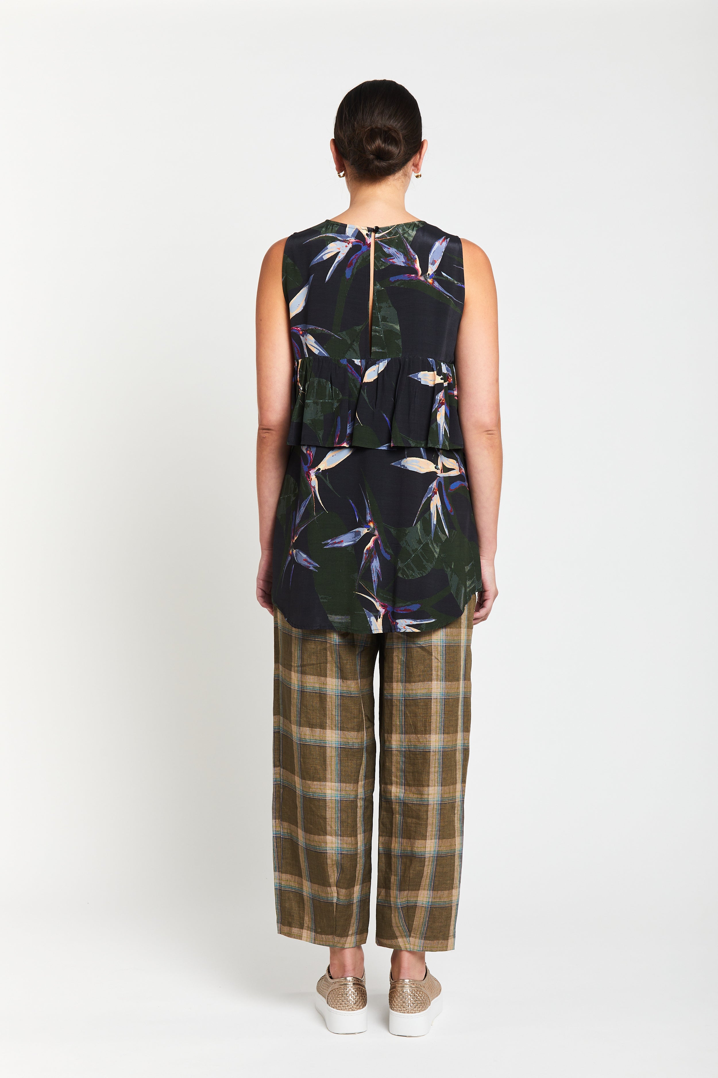 Dublin Devon Pant Olive check