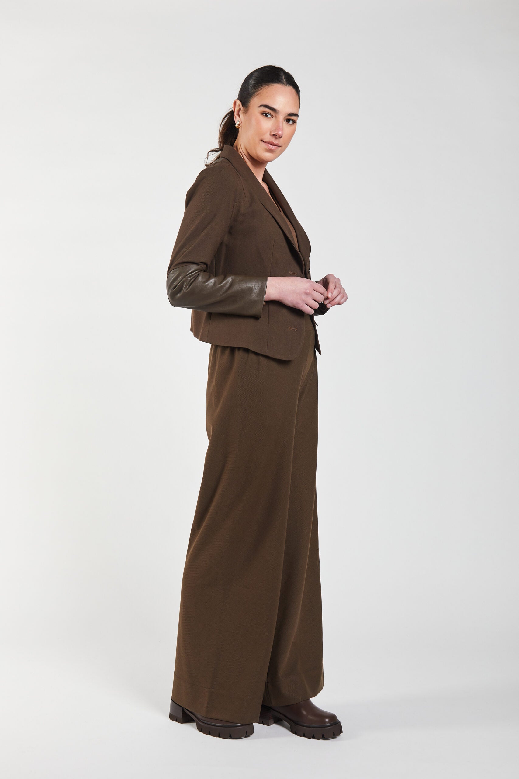 Worsted Cropped Jacket