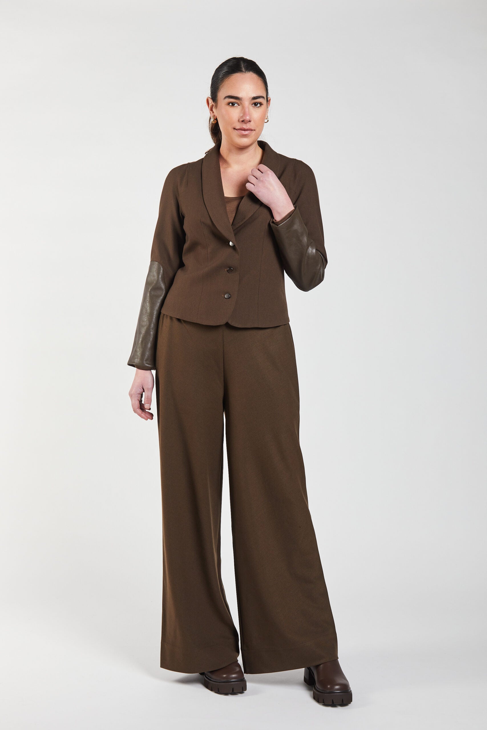 Worsted Cropped Jacket