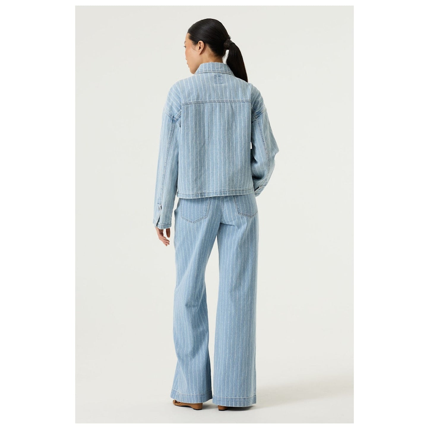 Celia Stripe Denim