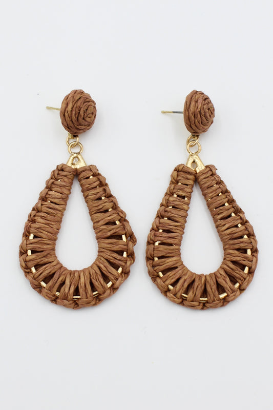 Cocoa Drop Earrings