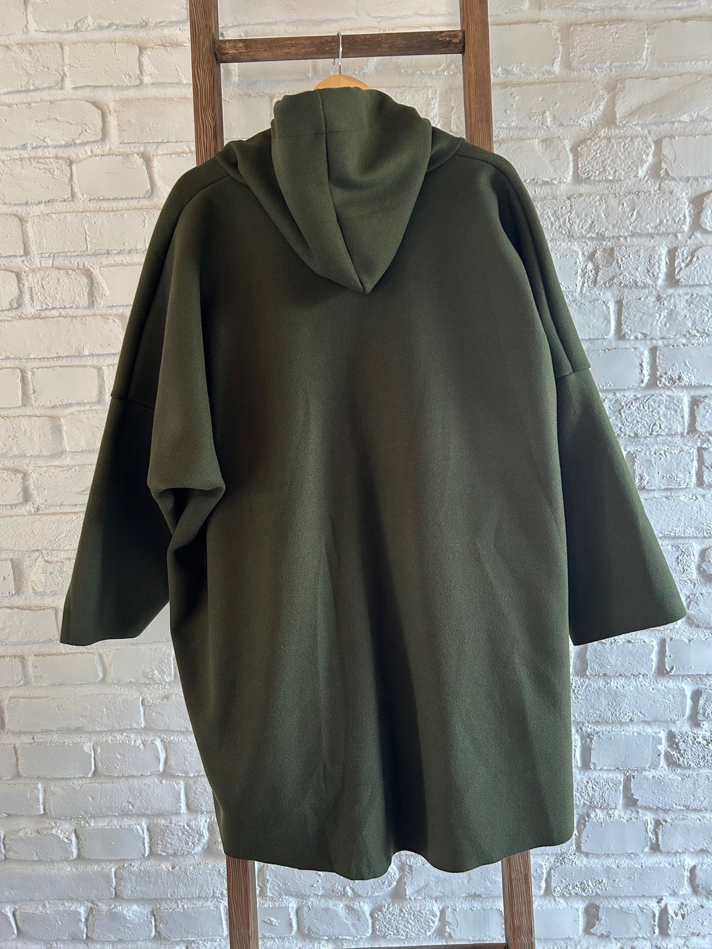 Addison Hood Jacket | Khaki