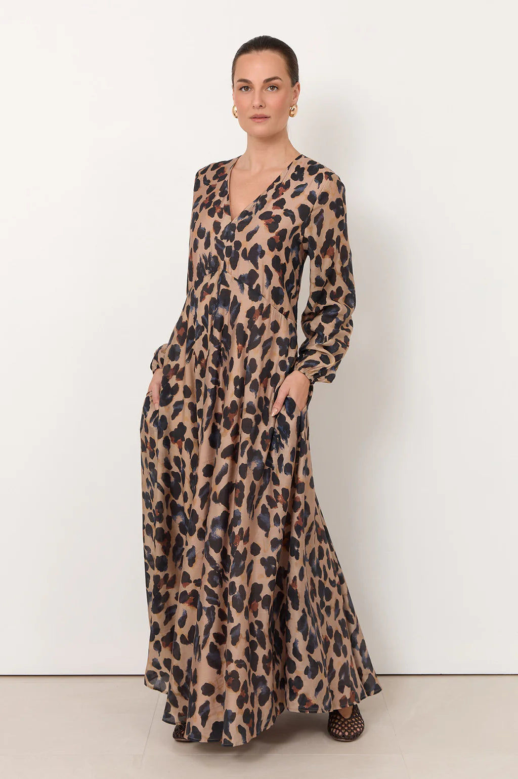 Arlo Serengeti Print Maxi Dress