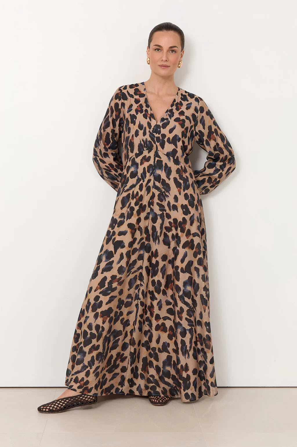 Arlo Serengeti Print Maxi Dress