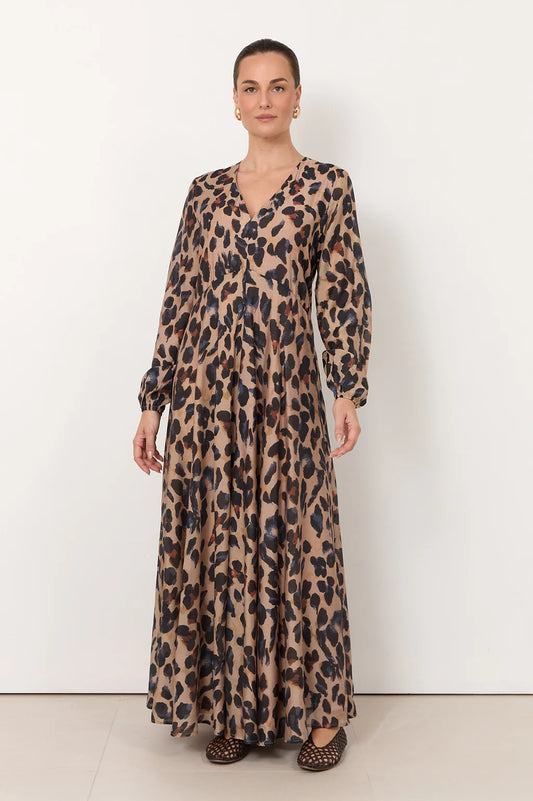 Arlo Serengeti Print Maxi Dress