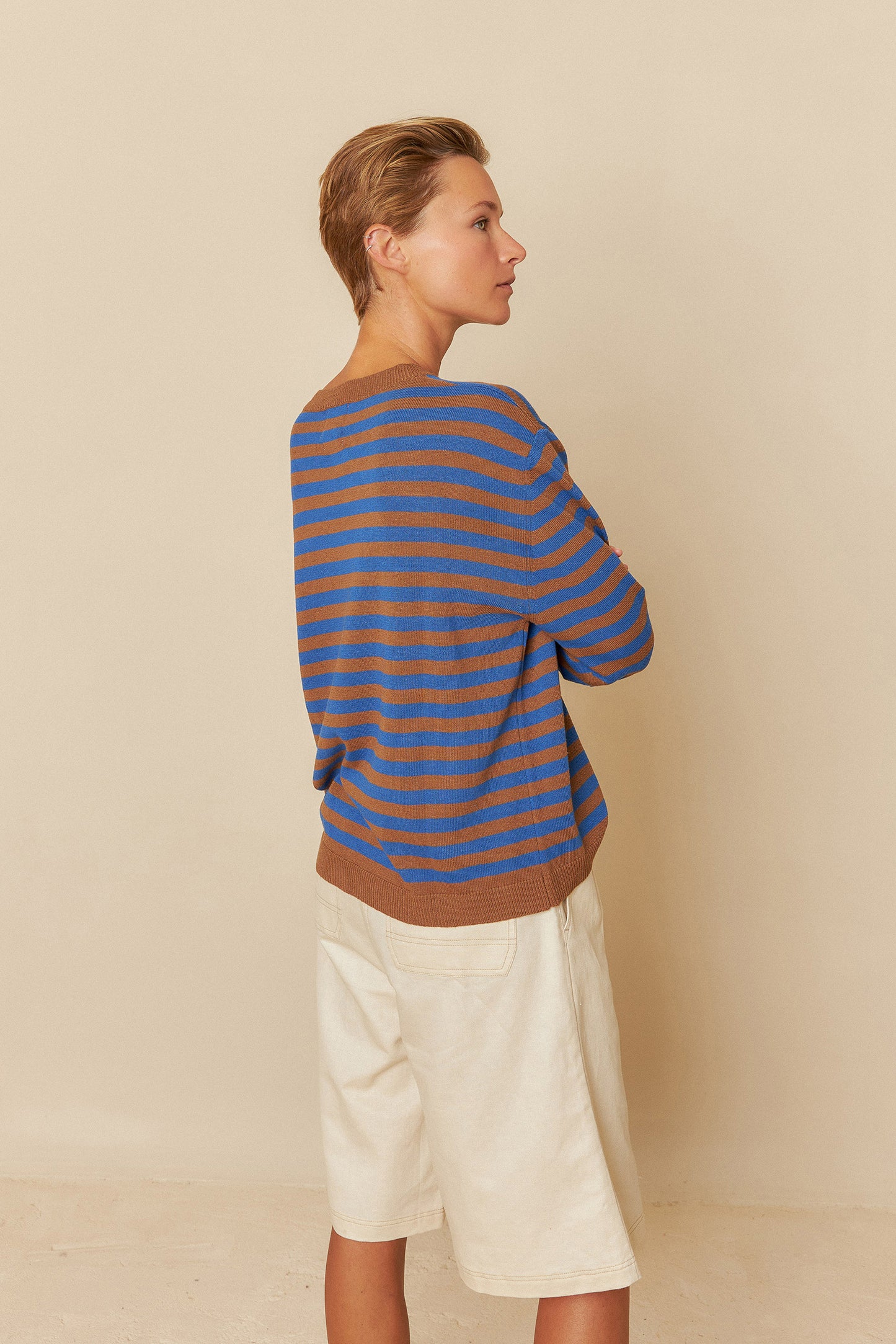 OVERSIZE CROP SWEATER