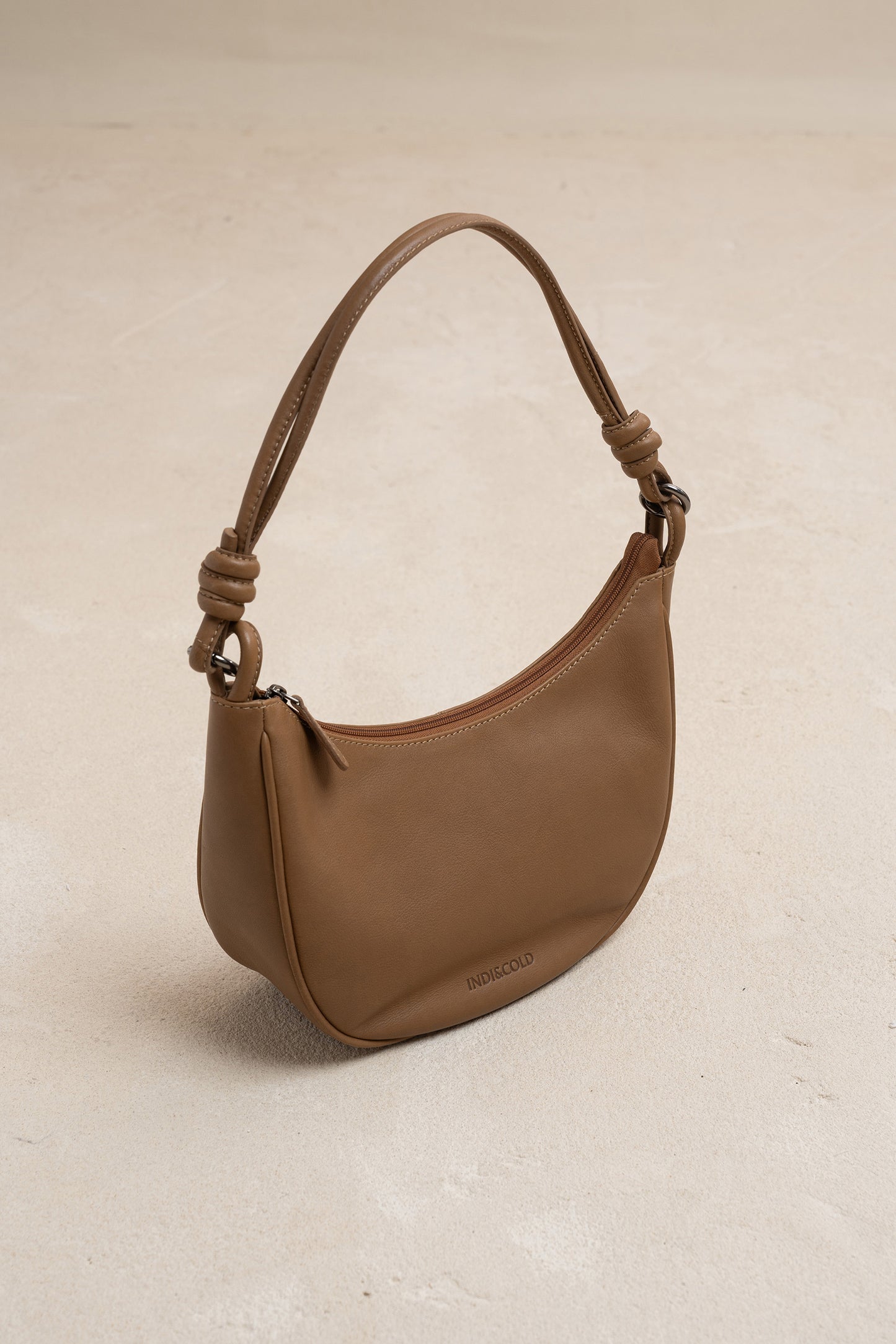 HALF MOON LEATHER BAG