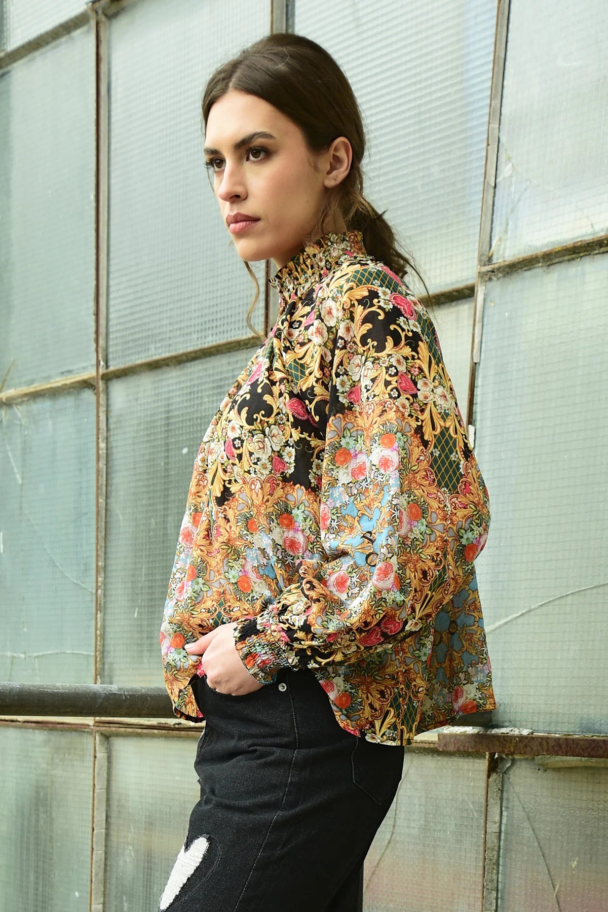 BUTTON WOULDN'T MELT Blouse