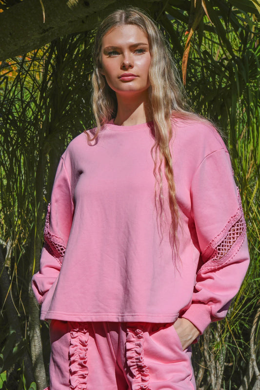 COOP SWEATER THAN HONEY Sweatshirt Pink