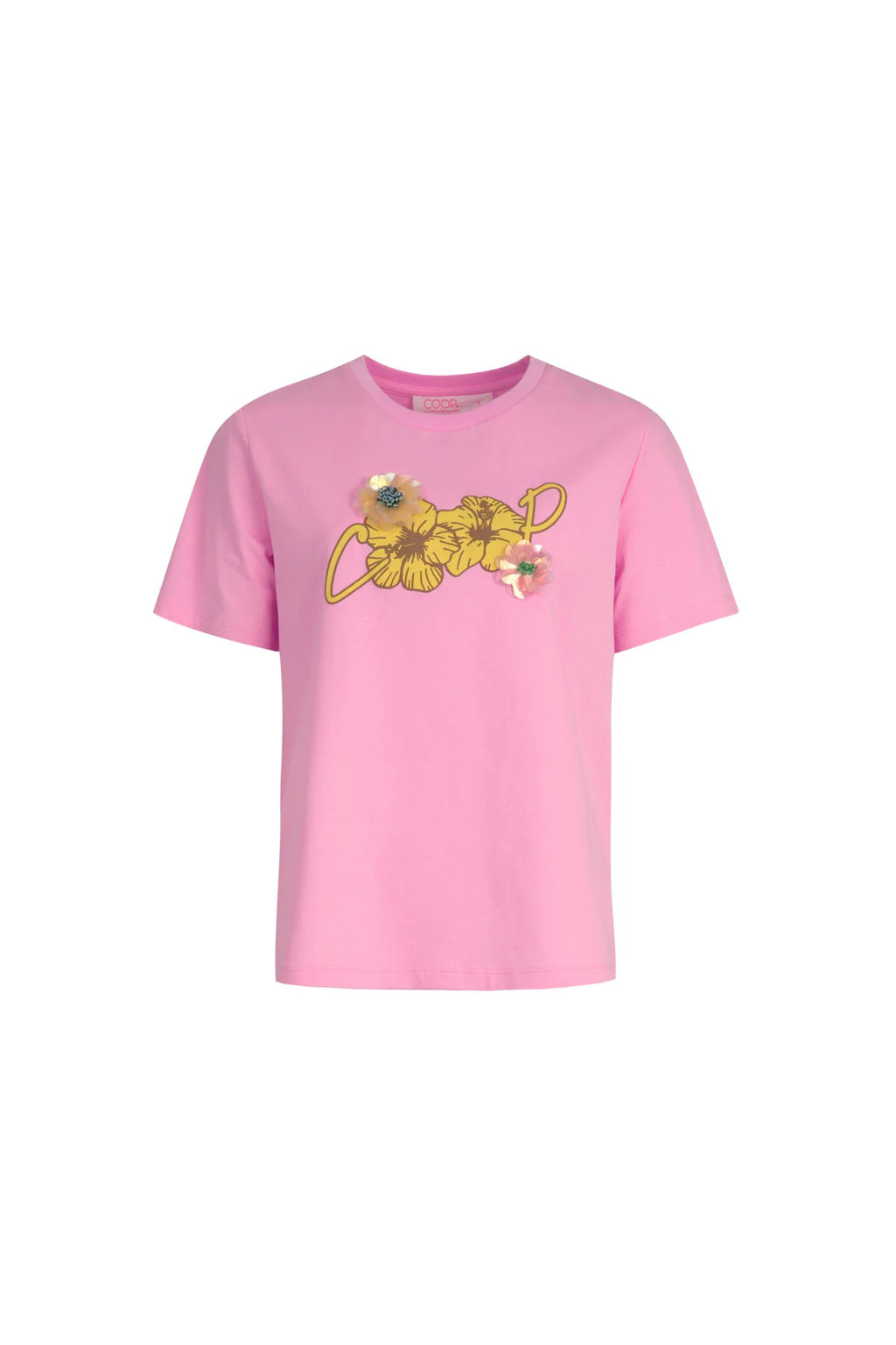 COOP HIBISCUS HOLIDAY T-Shirt Pink