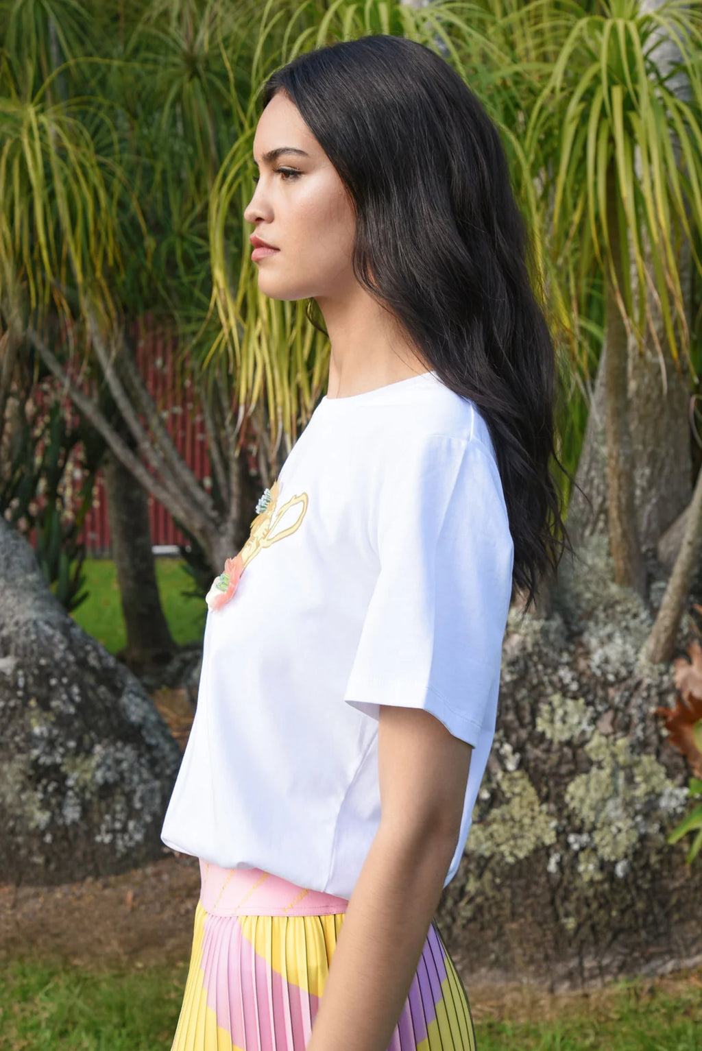 COOP HIBISCUS HOLIDAY T-Shirt White