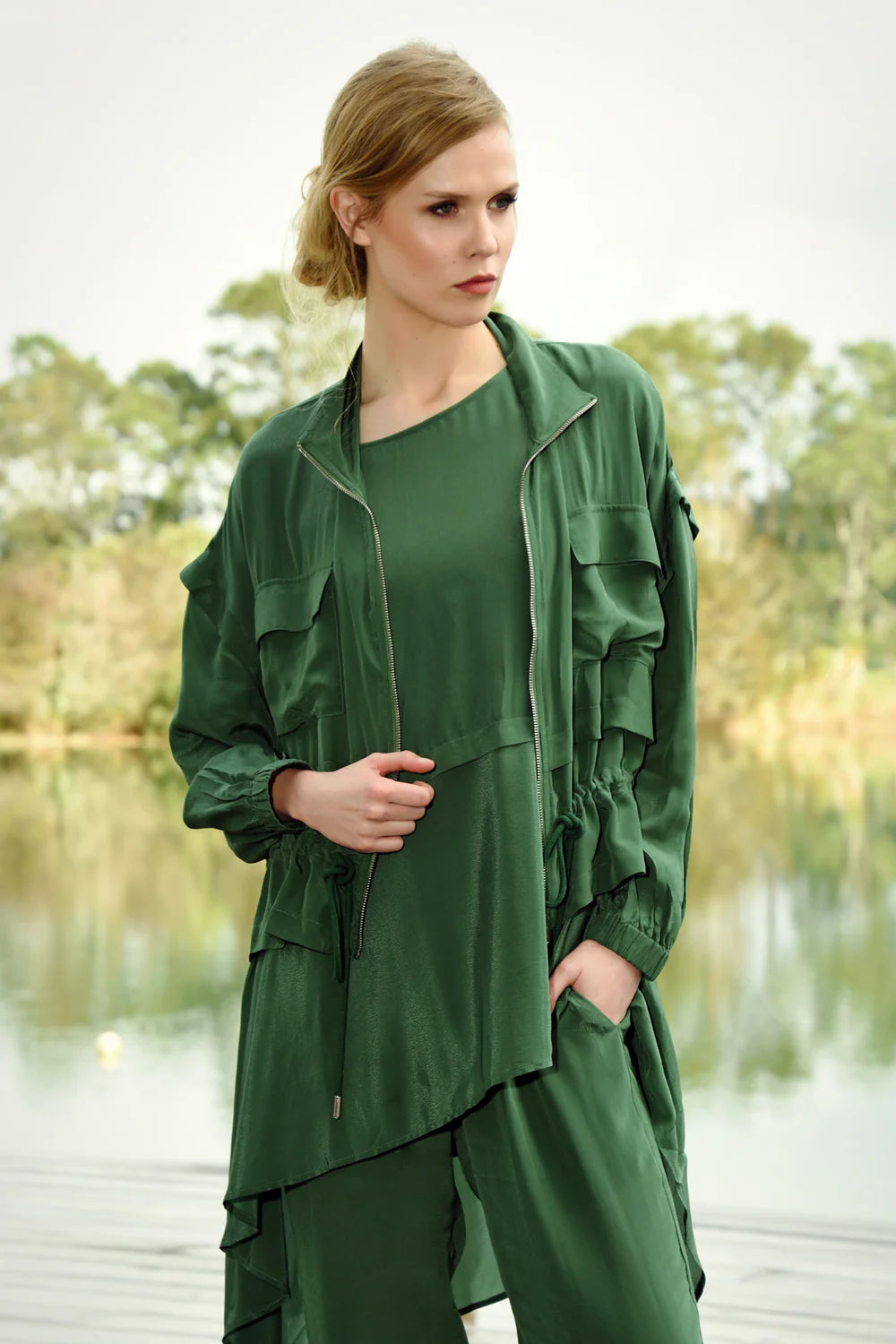 Curate NIP AND TUCK Jacket | Green Pastures