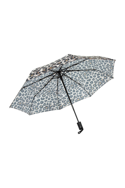 Rain or Shine leopard print umbrella