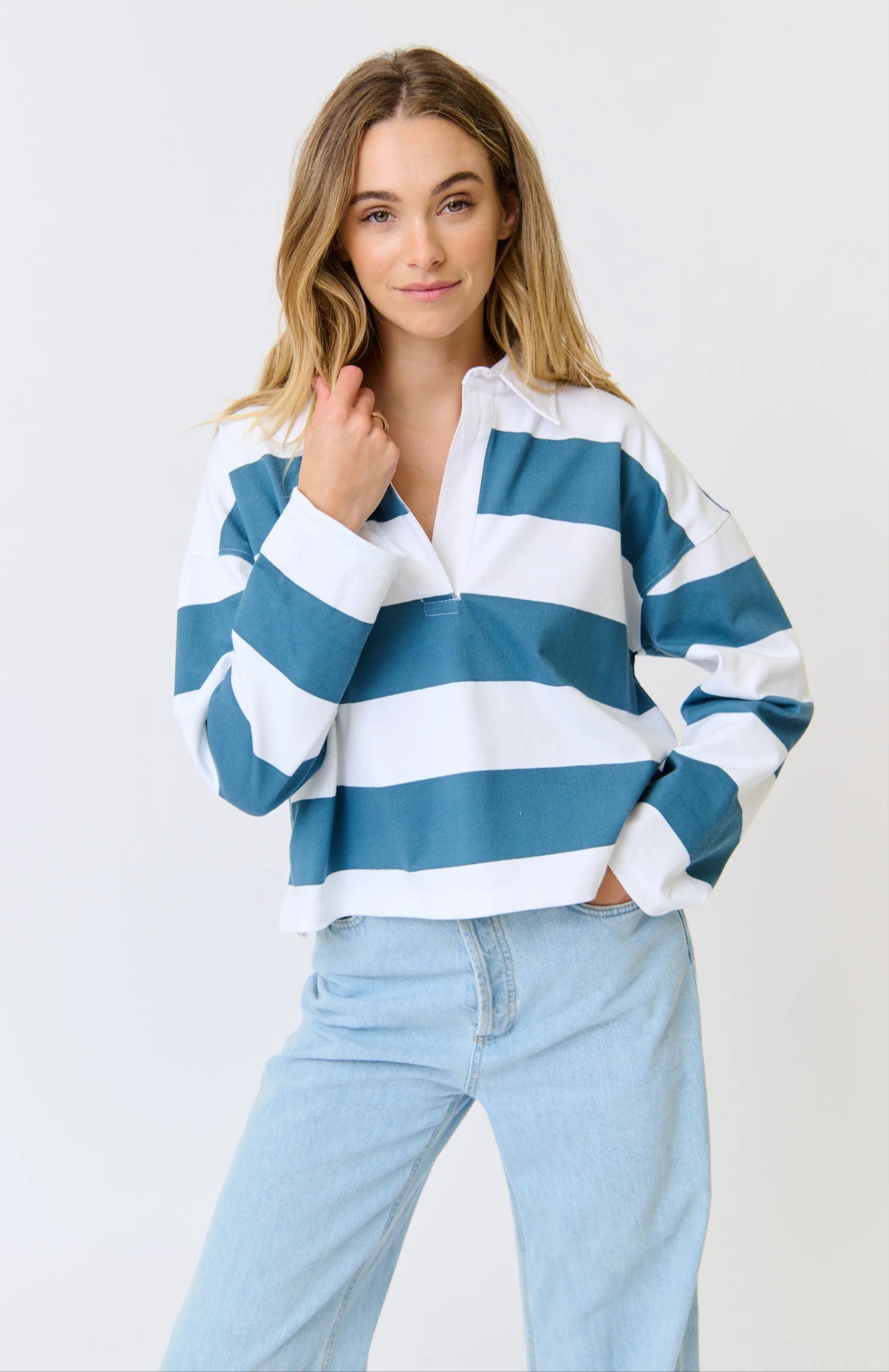 cartel and willow lily rugby jumper