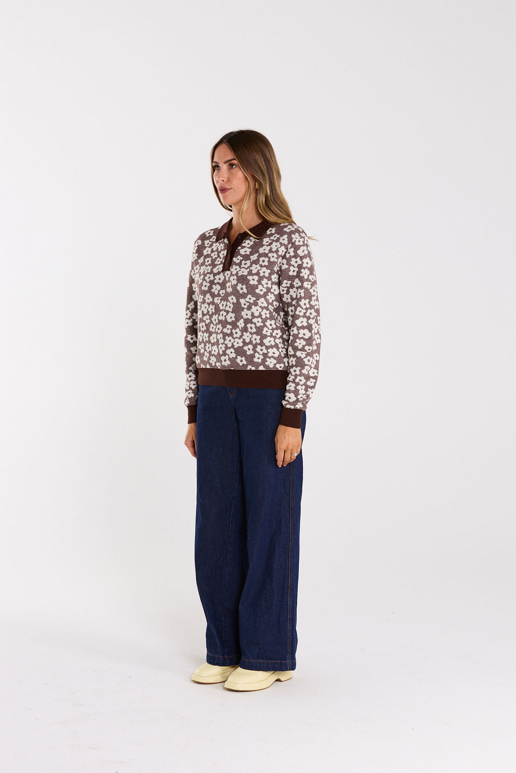 Fairplay Jumper Choc Ripple
