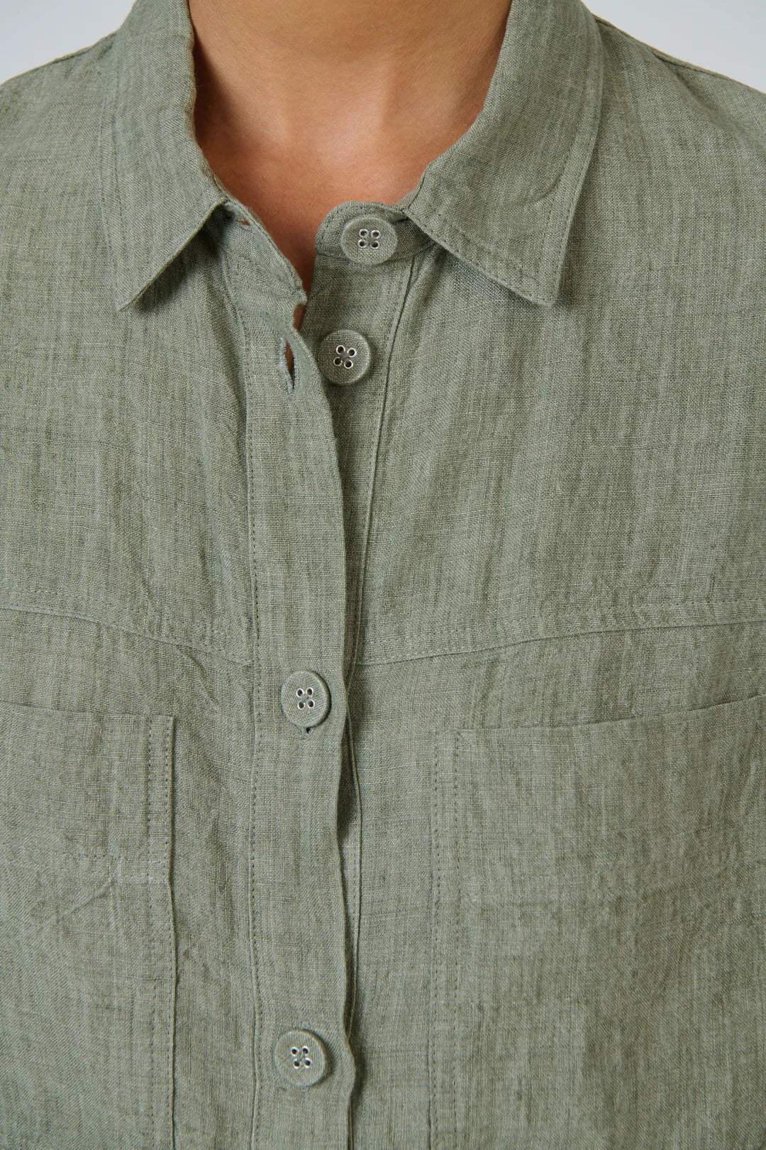 Linen Jacket Artichoke