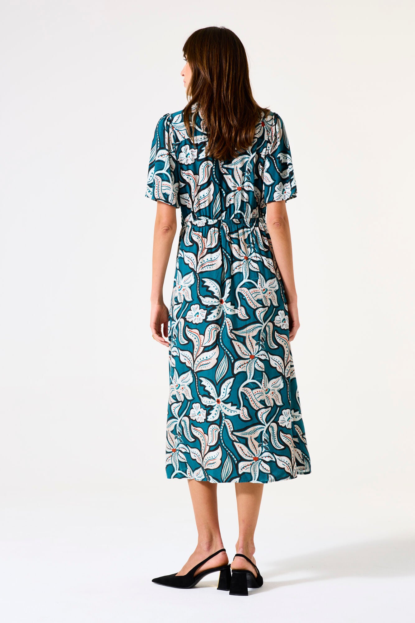 Dress with print Blue Lagoon